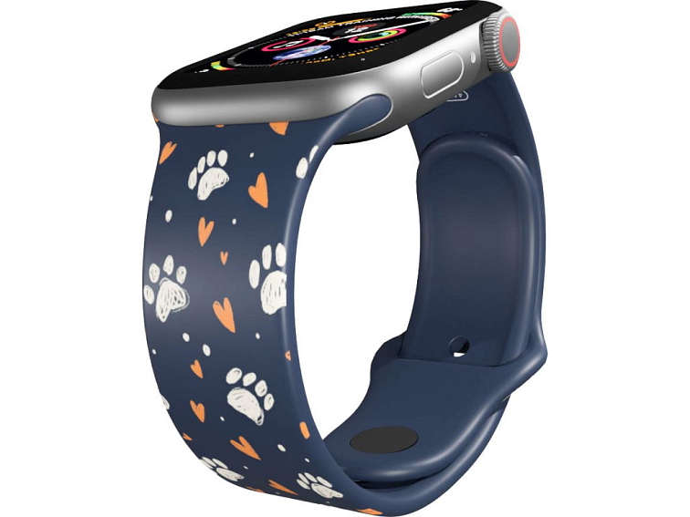 Apple watch řemínek Tlapičky se srdíčky