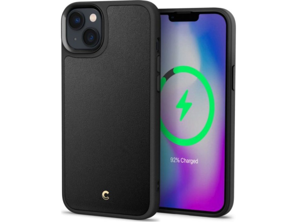 Ochranný kryt pro iPhone 14 - Spigen, Cyrill Kajuk Mag Black