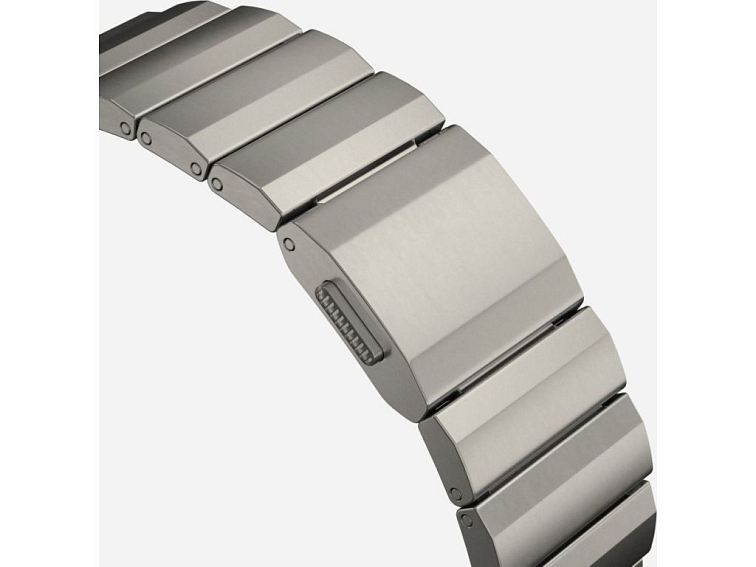 Řemínek na Apple Watch 44mm / 45mm / 46mm / 49mm - Tech-Protect, Steelband Titanium
