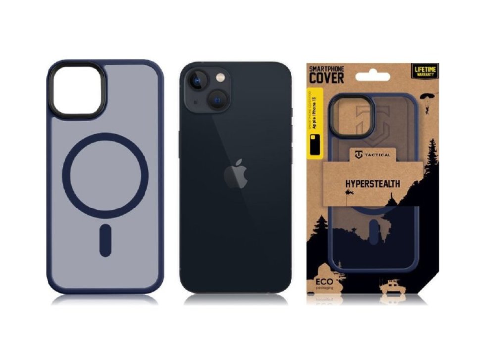 Ochranný kryt pro iPhone 13 - Tactical, MagForce Hyperstealth Deep Blue