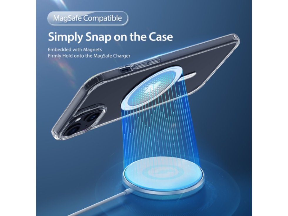 Ochranný kryt na iPhone 15 PLUS - DuxDucis, Clin Case with MagSafe