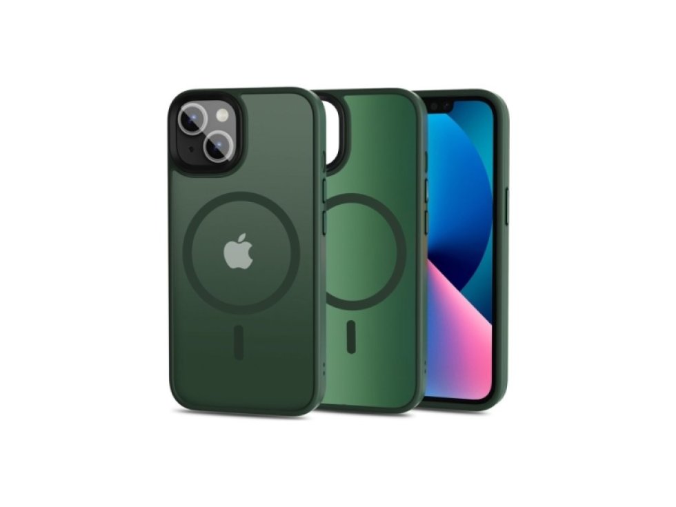 Ochranný kryt pro iPhone 13 mini - Tech-Protect, Magmat MagSafe Matte Green