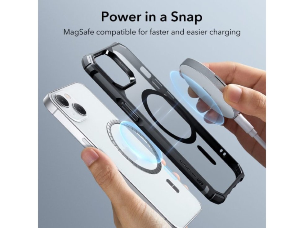 Ochranný kryt pro iPhone 14 Pro - ESR, Air Armor HaloLock Clear Black