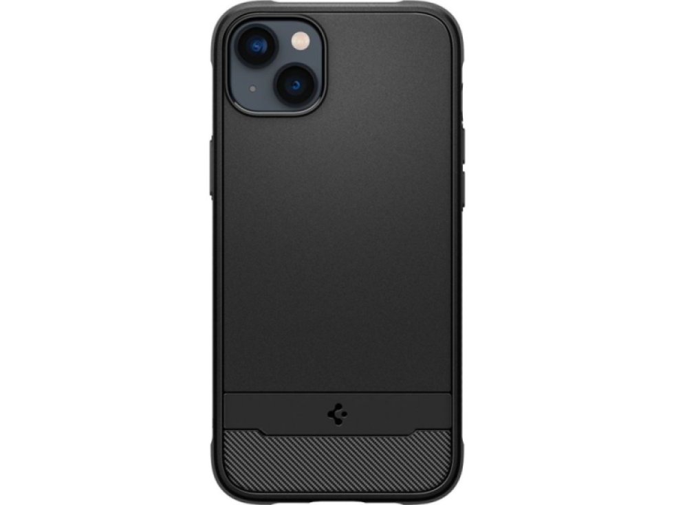 Ochranný kryt pro iPhone 14 - Spigen, Rugged Armor Mag Matte Black