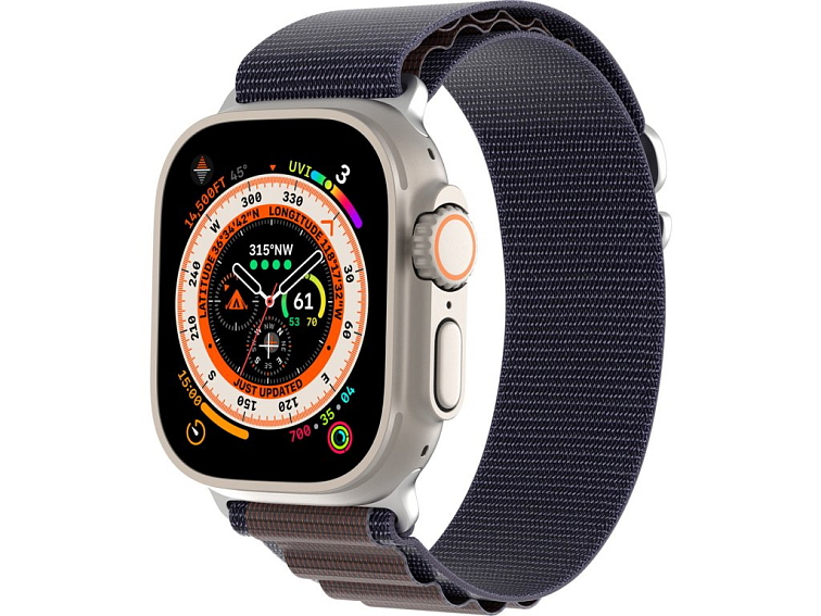 Řemínek pro Apple Watch 44mm / 45mm / 46mm / 49mm - DuxDucis, GS Indigo