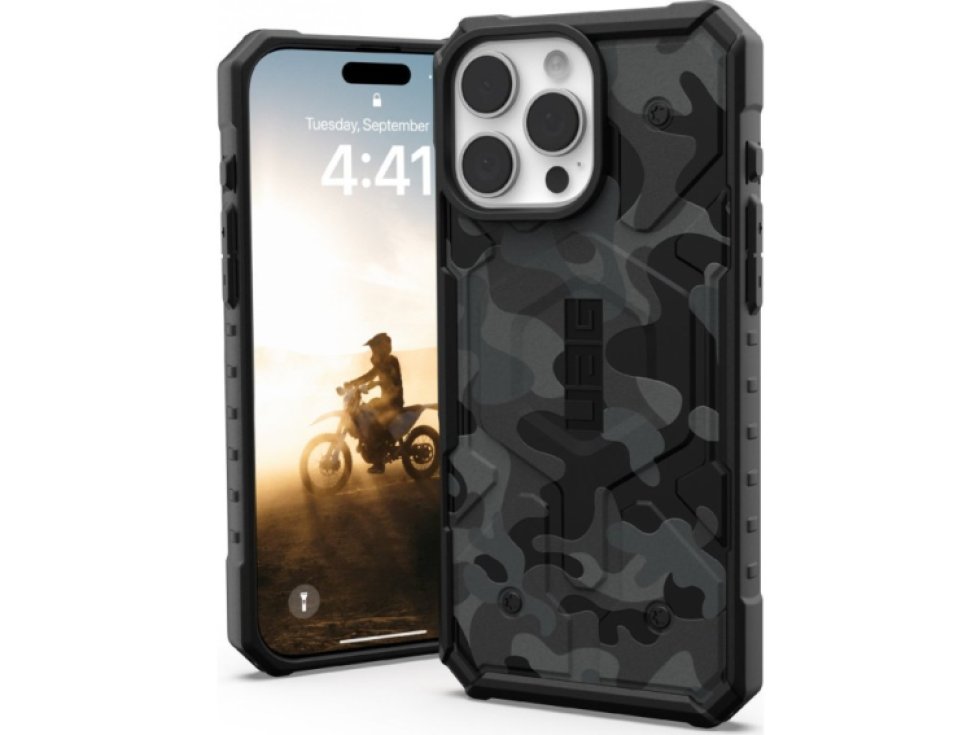 Ochranný kryt na iPhone 16 Pro MAX - UAG, Pathfinder SE MagSafe Midnight Camo