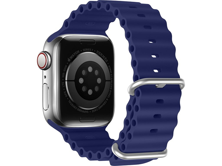 Řemínek pro Apple Watch 44mm / 45mm / 46mm / 49mm - DuxDucis, OceanWave Blue