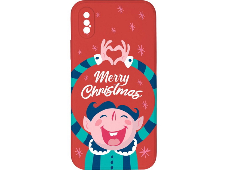 Kryt Šťastné a veselé pro iPhone X/XS