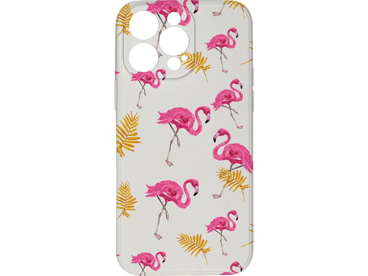 Kryt Plameńácí pro iPhone 15 Pro