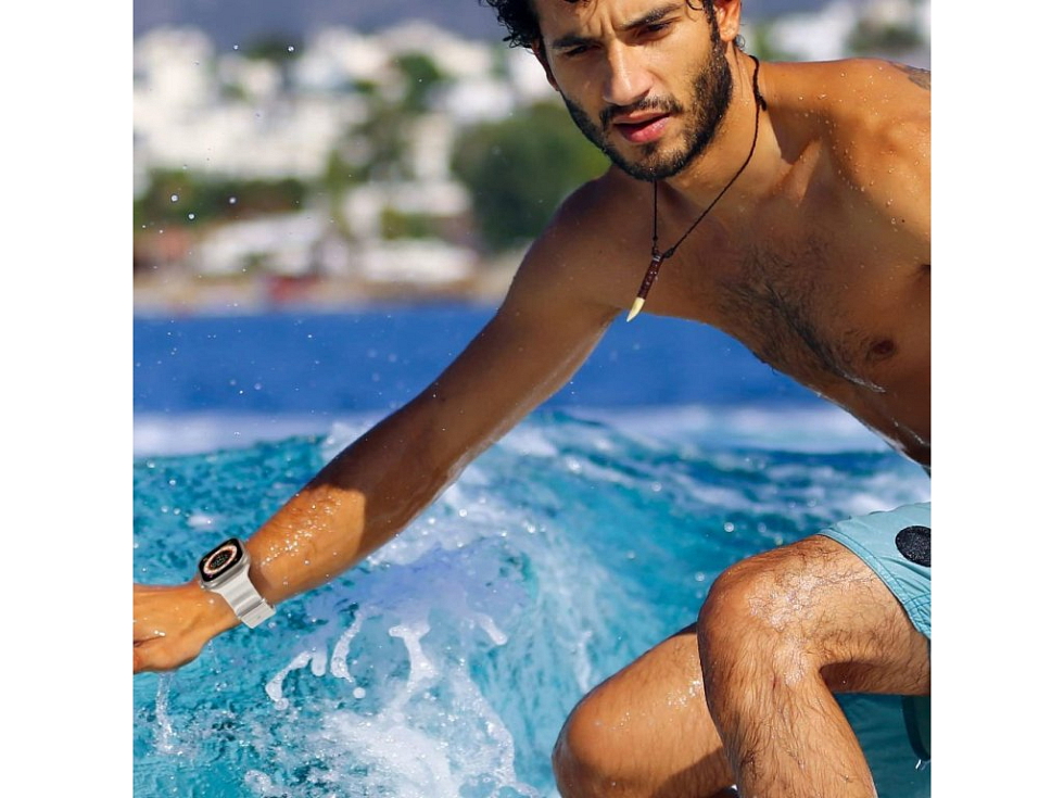 Řemínek pro Apple Watch 44mm / 45mm / 46mm / 49mm - Tech-Protect, Iconband Pro Beige