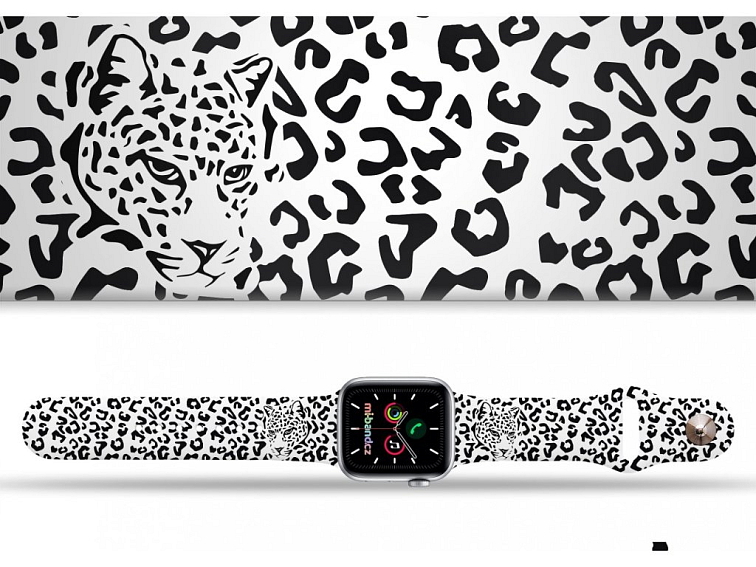Apple watch řemínek Levhartí srst
