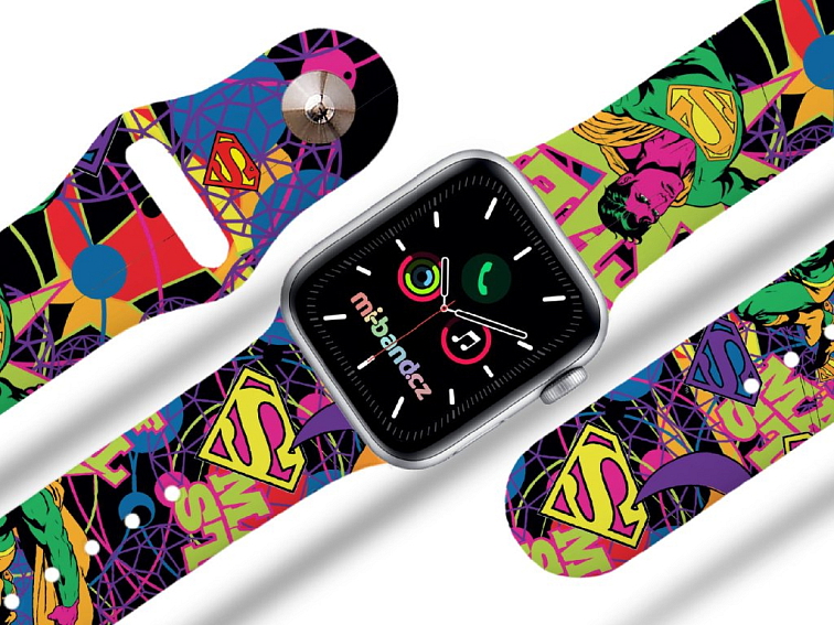Apple watch řemínek Superman - Graffiti