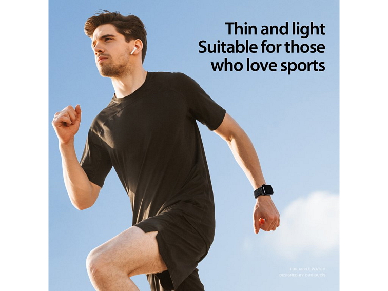 Řemínek na Apple Watch 44mm / 45mm / 46mm / 49mm - DuxDucis, Mixture Pro Black