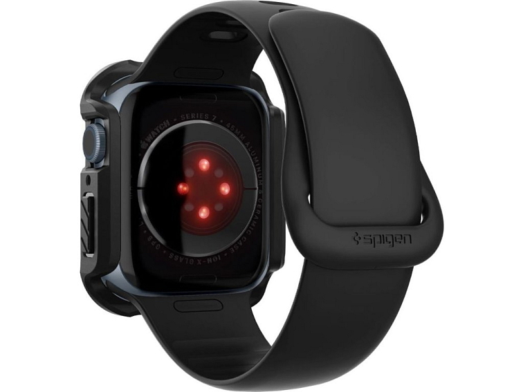 Pouzdro / kryt pro Apple Watch 45mm - Spigen, Tough Armor Black