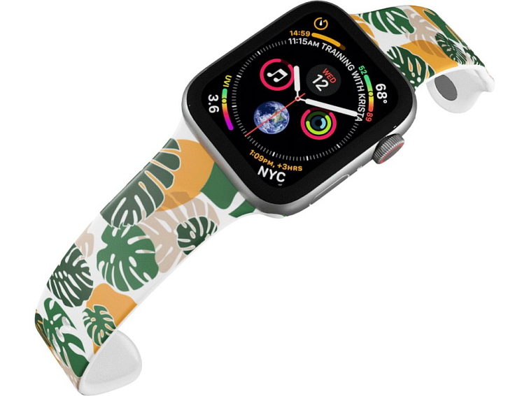 Apple watch řemínek Monstera