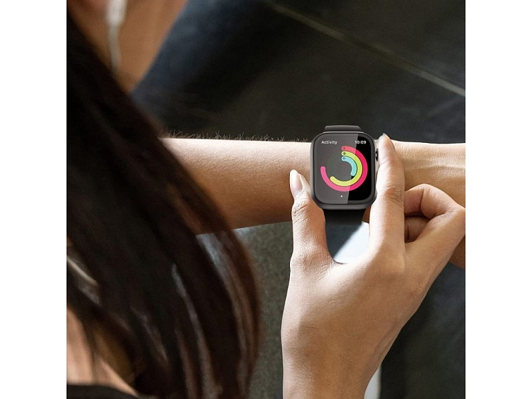 Pouzdro / kryt pro Apple Watch 46mm - Tech-Protect, Defense360 Black/Orange