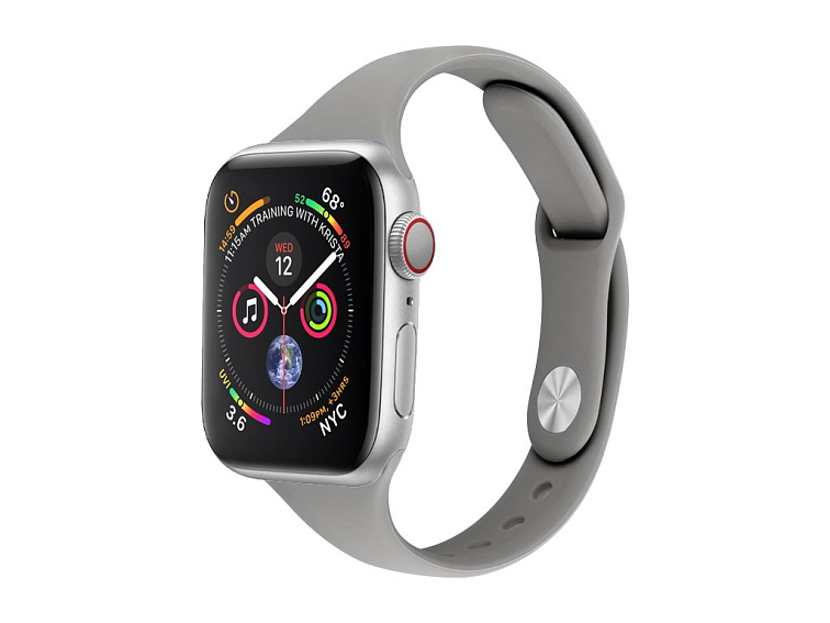 Silikonový tenký řemínek pro Apple Watch 42/44/45/46/49mm
