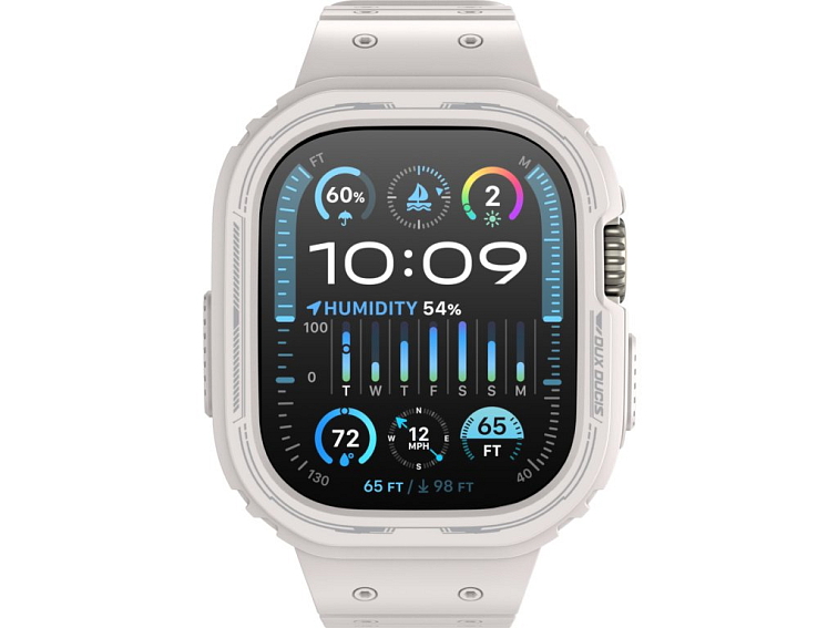 Supcase Unicorn Beetle pro Apple Watch 44mm / 45mm černá