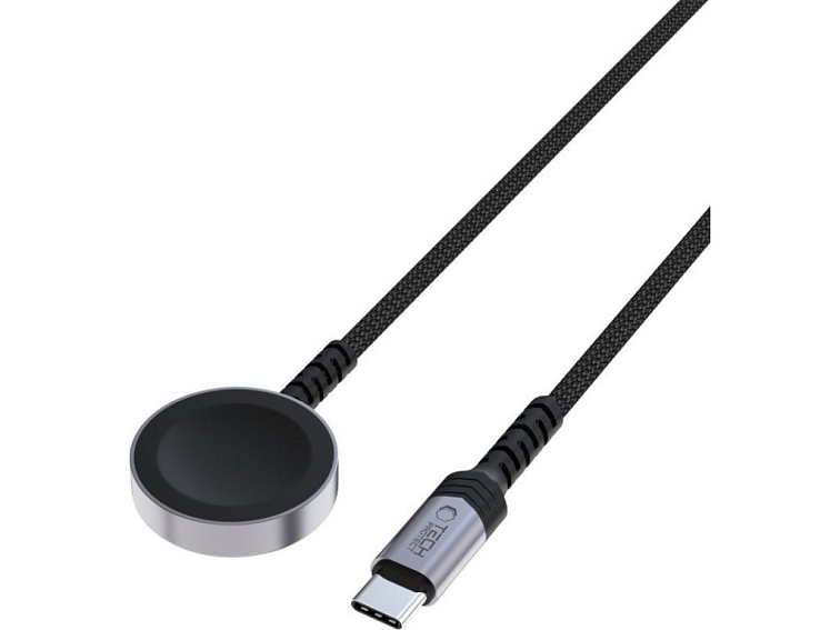 Nabíjecí kabel USB-C pro Apple Watch - Tech-Protect, MC01 UltraBoost Magnetic Charger Black