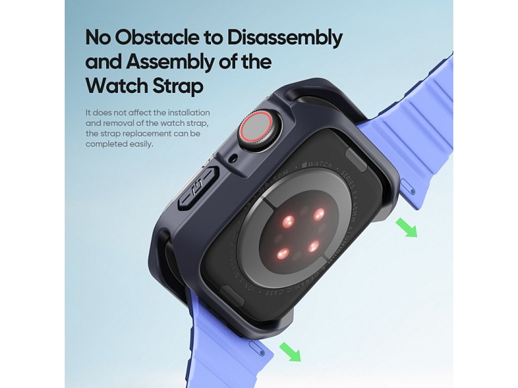 Ochranný kryt na Apple Watch 45mm - DuxDucis, Tamo Midnight