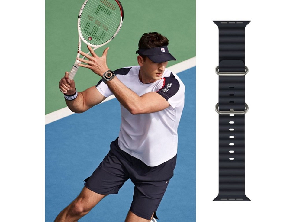 Řemínek pro Apple Watch 44mm / 45mm / 46mm / 49mm - Tech-Protect, Iconband Pro Black