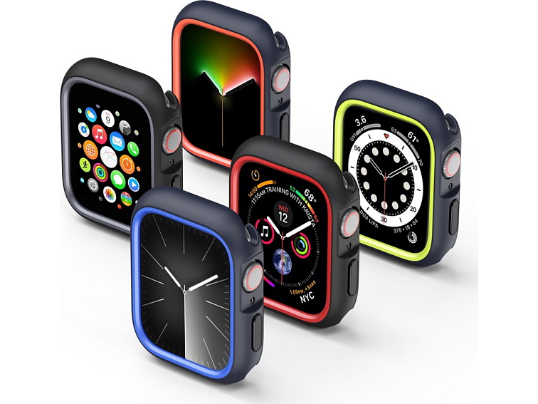 Ochranný kryt na Apple Watch 42mm - DuxDucis, Bamo Black/Gray