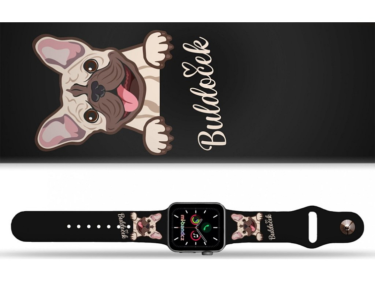 Apple watch řemínek Buldoček
