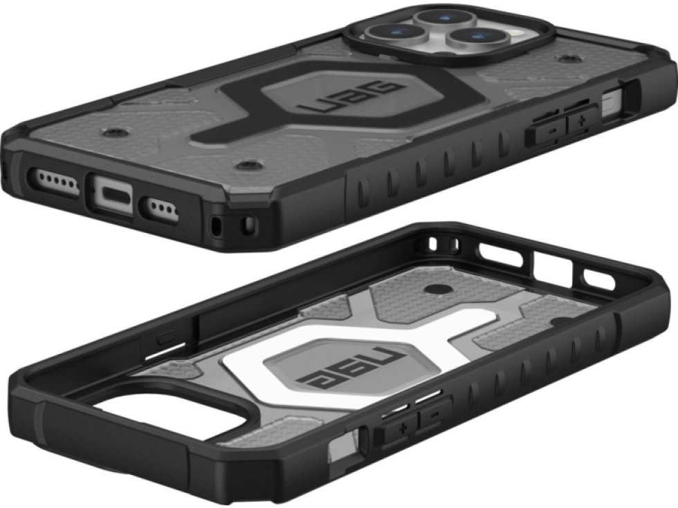 Ochranný kryt na iPhone 15 Pro MAX - UAG, Pathfinder MagSafe Ash