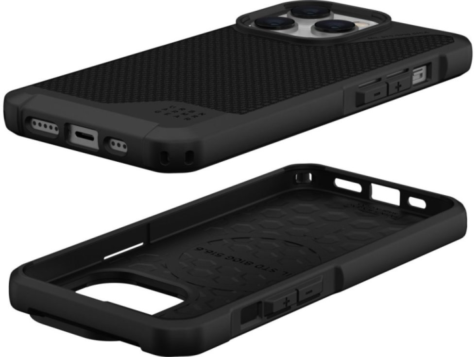 Ochranný kryt pro iPhone 14 Pro - UAG, Metropolis LT MagSafe Kevlar Black