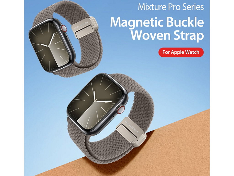 Řemínek na Apple Watch 44mm / 45mm / 46mm / 49mm - DuxDucis, Mixture Pro Clay