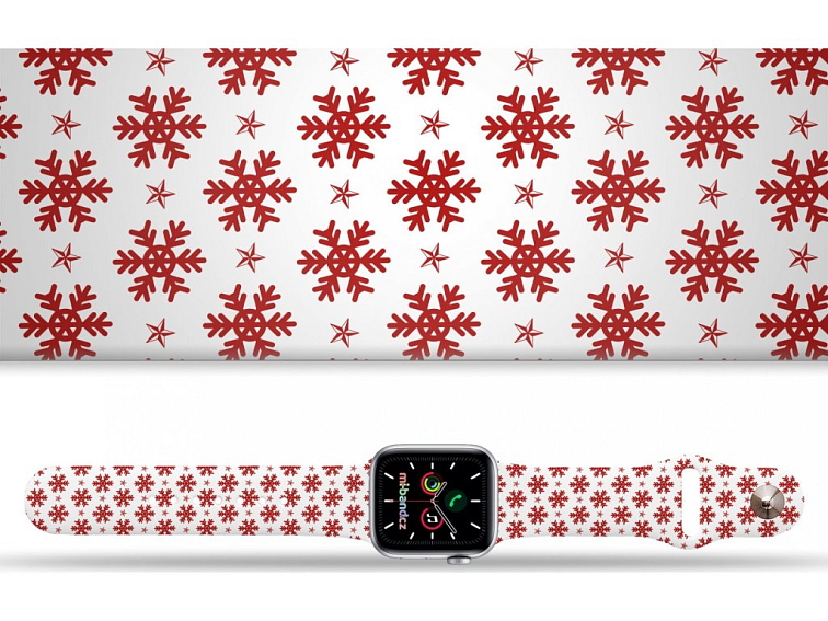 Apple watch řemínek Vločky 2