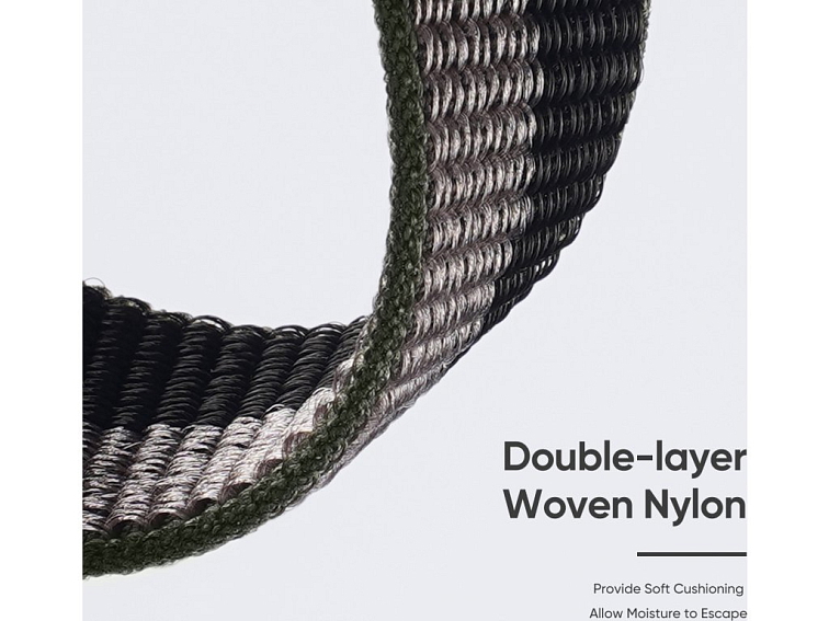 Řemínek pro Apple Watch 44mm / 45mm / 46mm / 49mm - DuxDucis, Sport TornadoGray