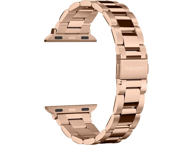 Kovový řemínek pro Apple Watch 38mm / 40mm / 41mm / 42mm - Spigen, Modern Fit Rose