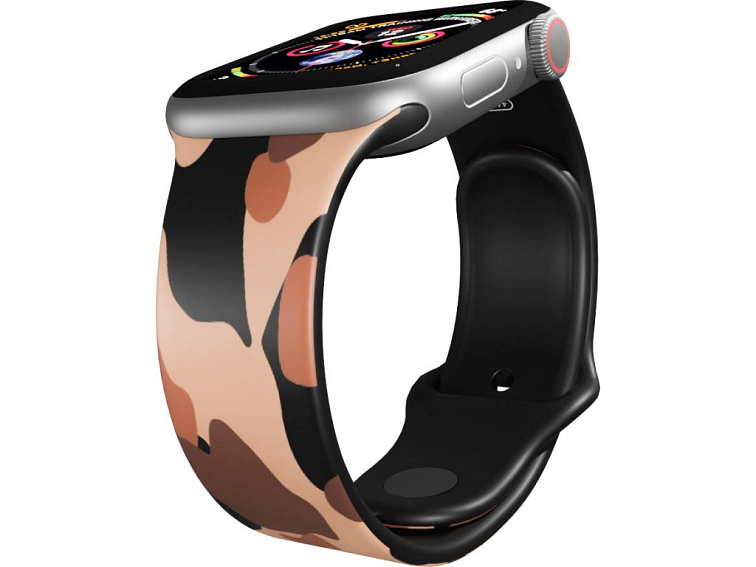 Apple watch řemínek Maskáč hnědý