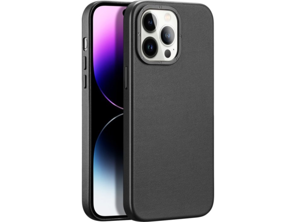 Ochranný kryt na iPhone 14 Pro MAX - DuxDucis, Grit with MagSafe Black