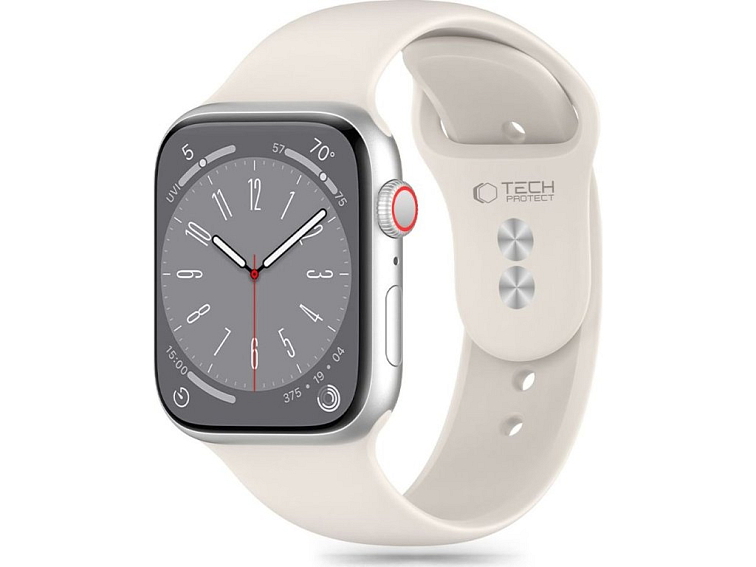 Řemínek pro Apple Watch 38mm / 40mm / 41mm / 42mm - Tech-Protect, Silicone Starlight