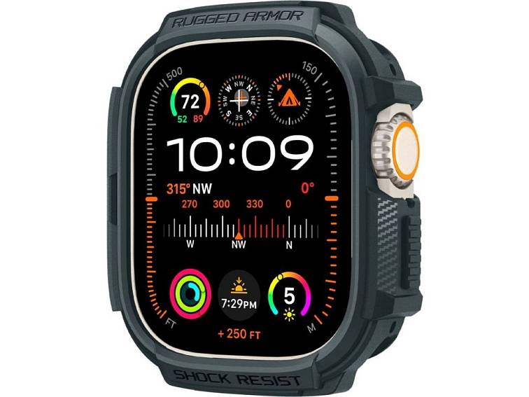 Rugged Armor pro Apple Watch 44mm / 45mm 062CS24469 černá
