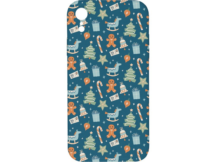 Kryt Vánoční elementy pro iPhone XR