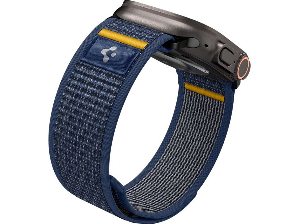 Řemínek na Apple Watch 44mm / 45mm / 46mm / 49mm - Spigen, Athlex Air Active Navy