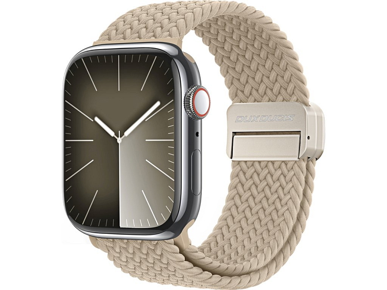 Řemínek na Apple Watch 44mm / 45mm / 46mm / 49mm - DuxDucis, Mixture Pro Beige