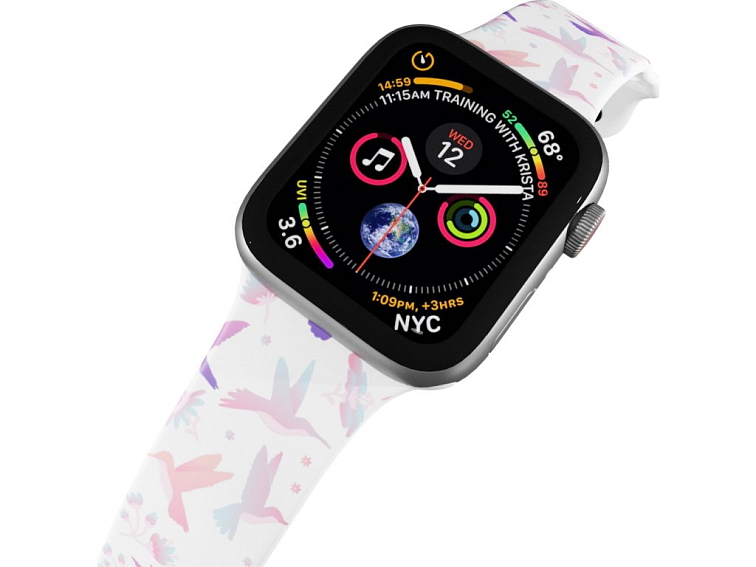 Apple watch řemínek Kolibříci