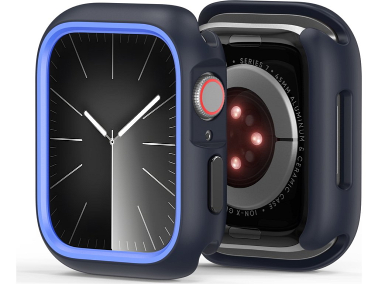 Ochranný kryt na Apple Watch 41mm - DuxDucis, Bamo Midnight/Blue