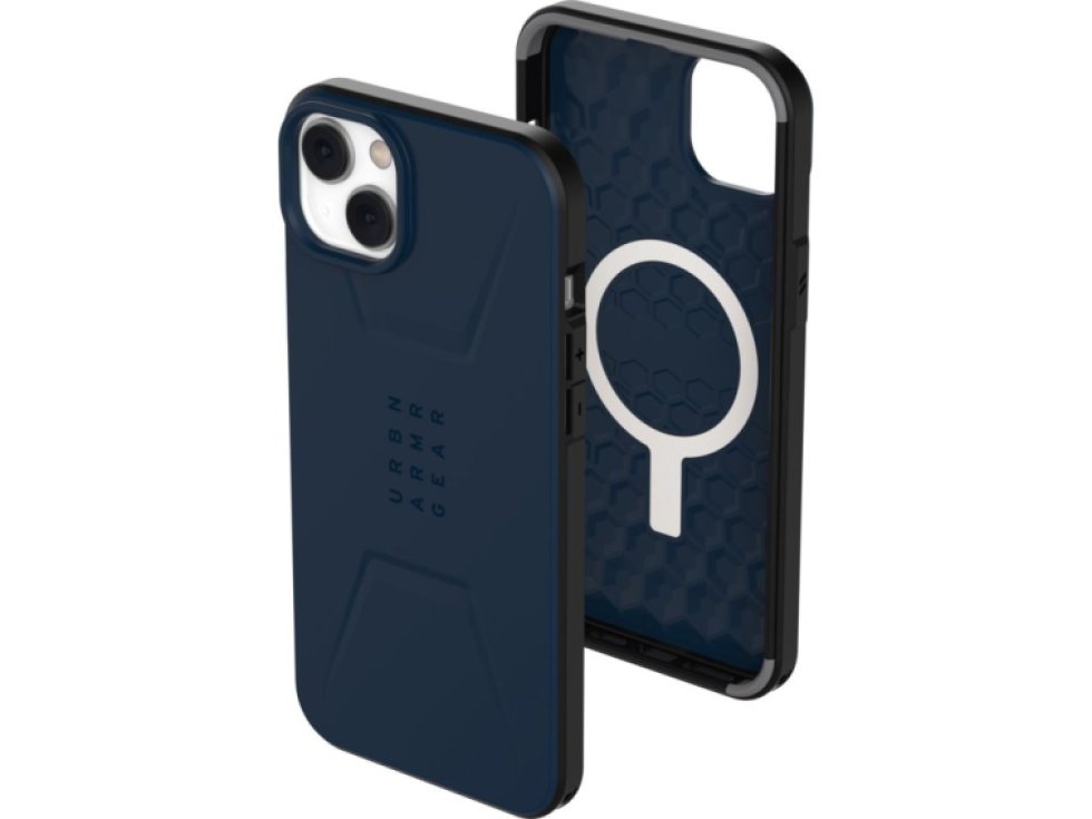 Ochranný kryt pro iPhone 14 PLUS - UAG, Civilian MagSafe Mallard
