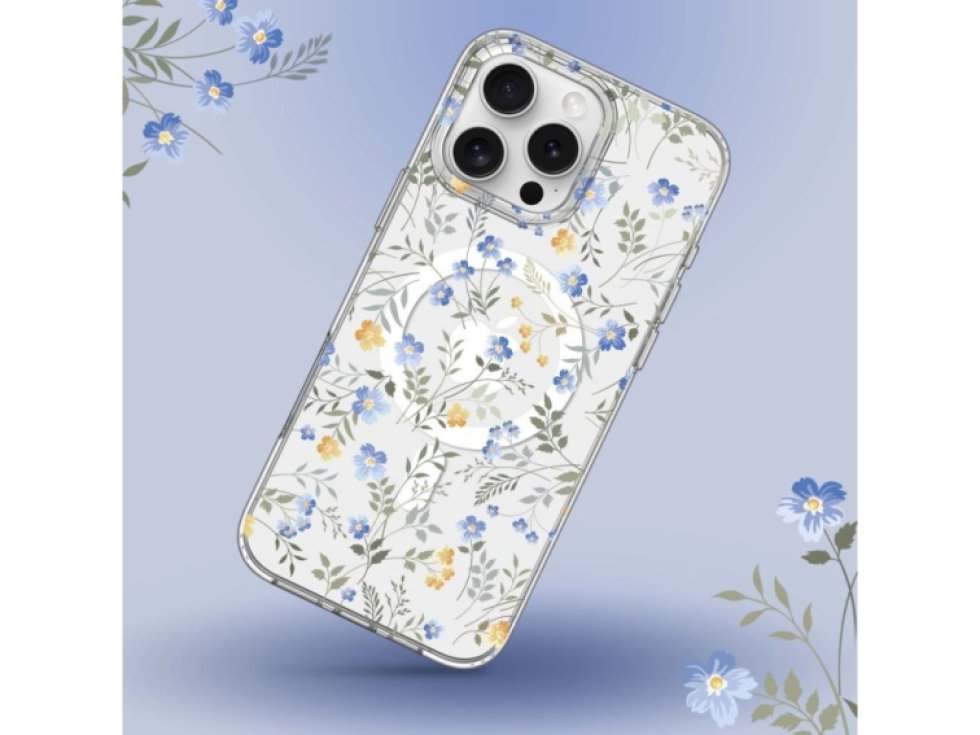 Ochranný kryt na iPhone 16 Pro MAX - Tech-Protect, Magmood MagSafe Spring Flowers