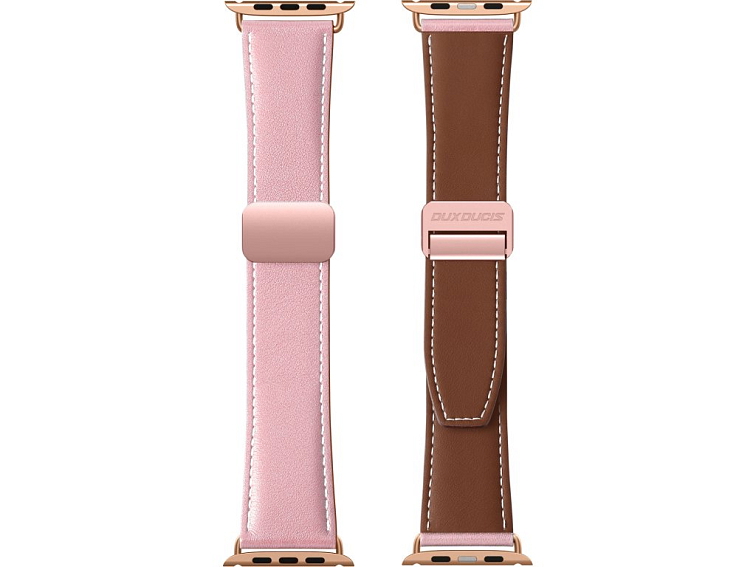 Řemínek na Apple Watch 44mm / 45mm / 46mm / 49mm - DuxDucis, YA Pink