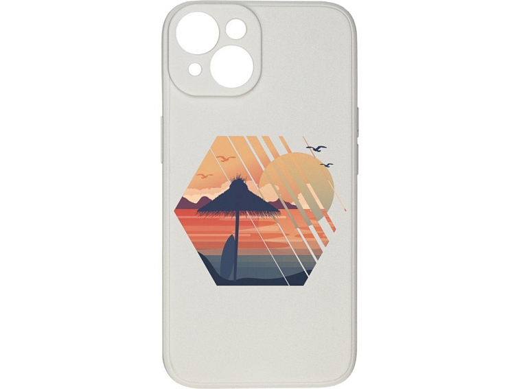 Kryt Západ slunce bílý pro iPhone 15 Plus