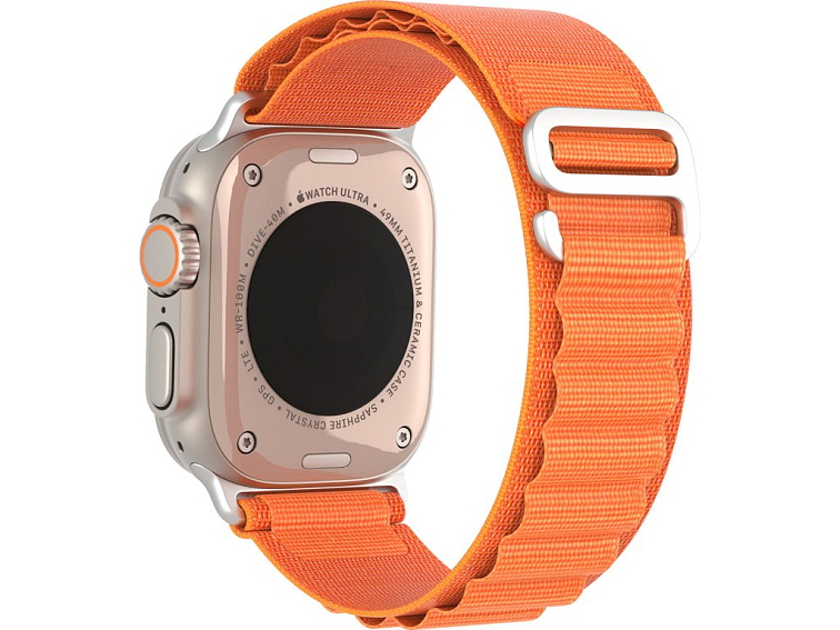Řemínek pro Apple Watch 44mm / 45mm / 46mm / 49mm - DuxDucis, GS Orange
