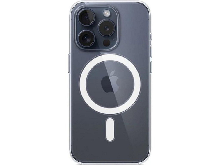 Průhledný kryt s MagSafe na iPhone 15 Pro Max