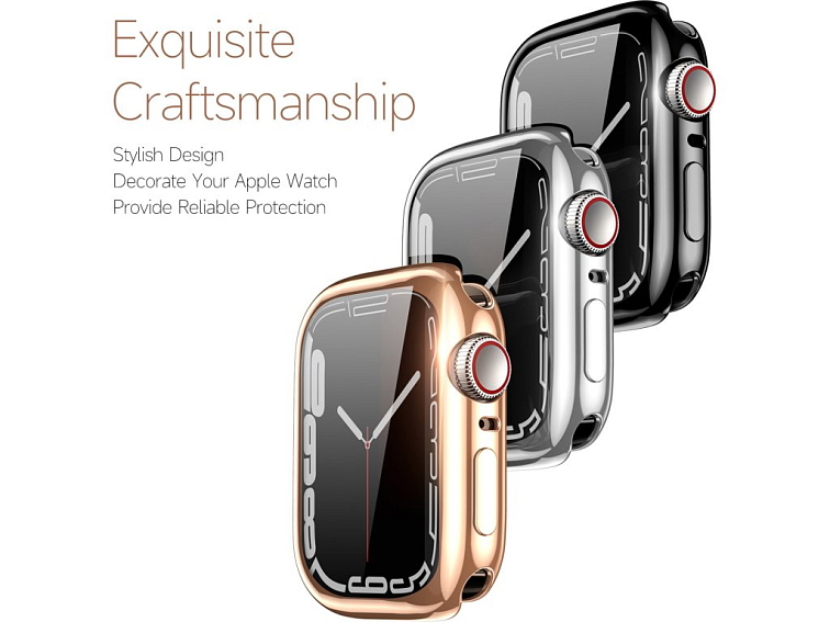 Pouzdro / kryt pro Apple Watch 44mm - DuxDucis, Samo Black