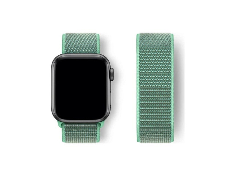 Nylonový řemínek na Apple Watch - Mátový